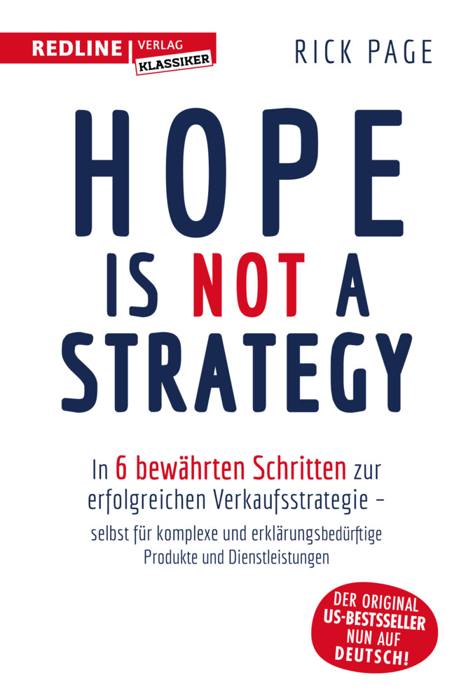 Hope is not a Strategy (Rick Page)