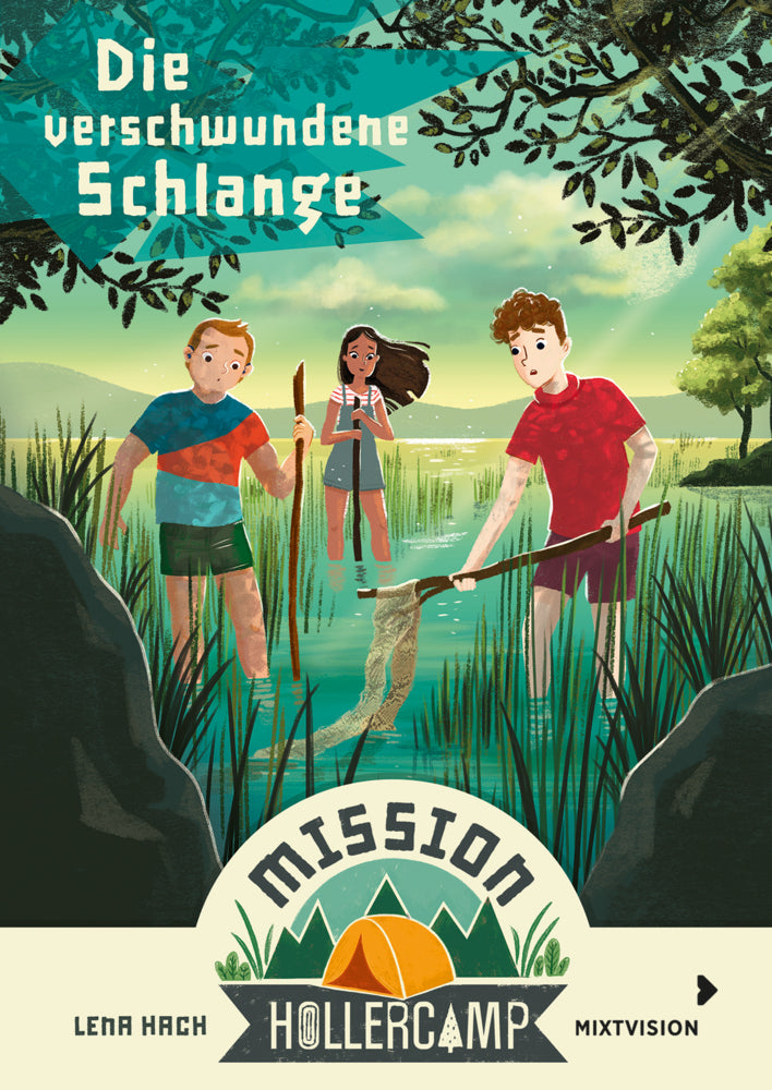 Mission Hollercamp Band 4 - Die verschwundene Schlange (Hach)