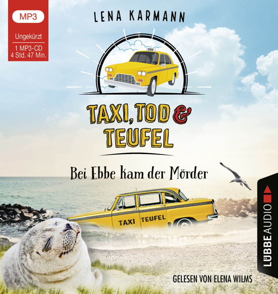 Taxi, Tod und Teufel - Bei Ebbe kam der Mörder, 1 Audio-CD, 1 MP3 (Lena Karmann)