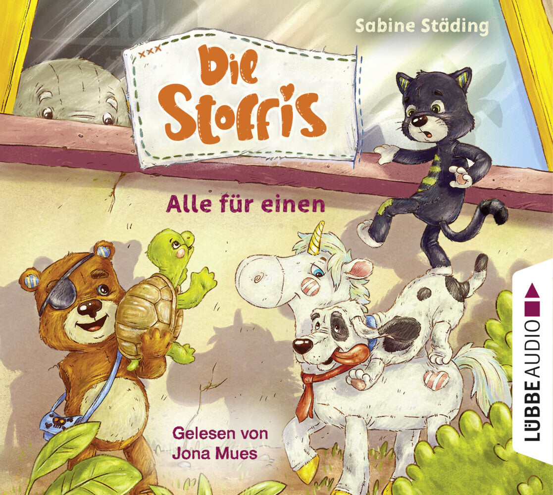 Die Stoffis - Alle für einen, 2 Audio-CD (Sabine Städing)