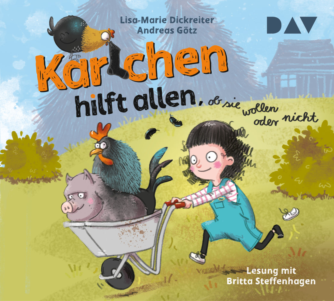 Karlchen hilft allen, ob sie wollen oder nicht, 4 Audio-CD (Lisa-Marie Dickreiter)