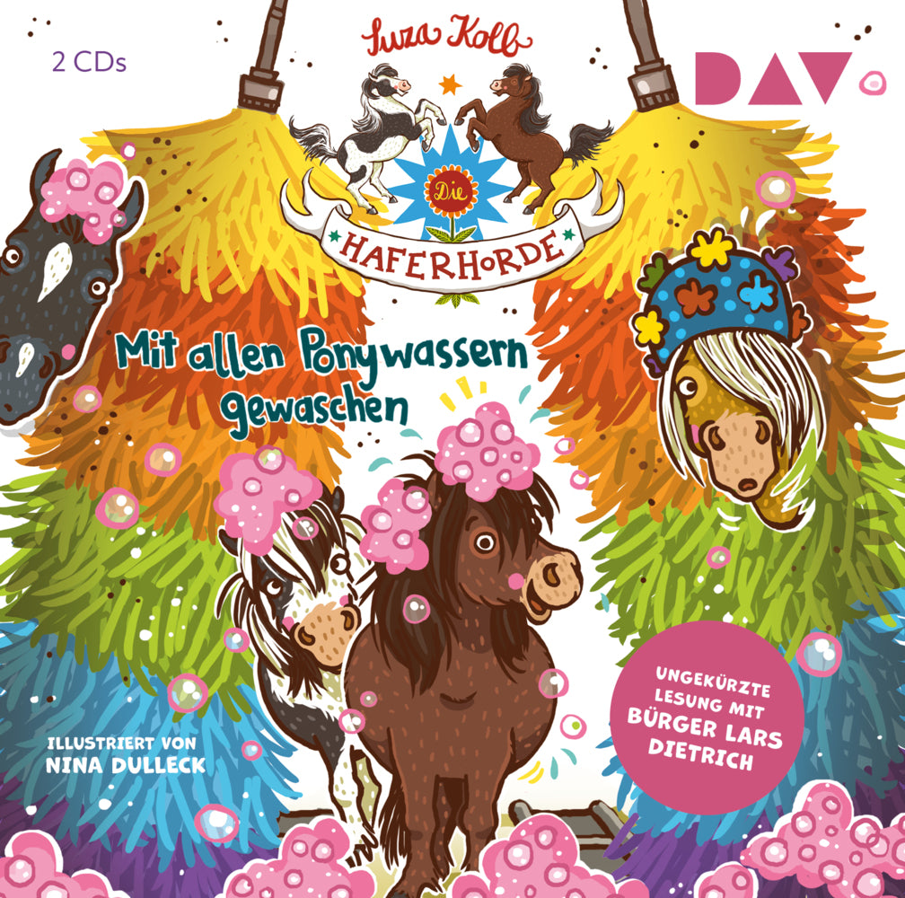 Die Haferhorde - Teil 20: Mit allen Ponywassern gewaschen, 2 Audio-CD (Suza Kolb)