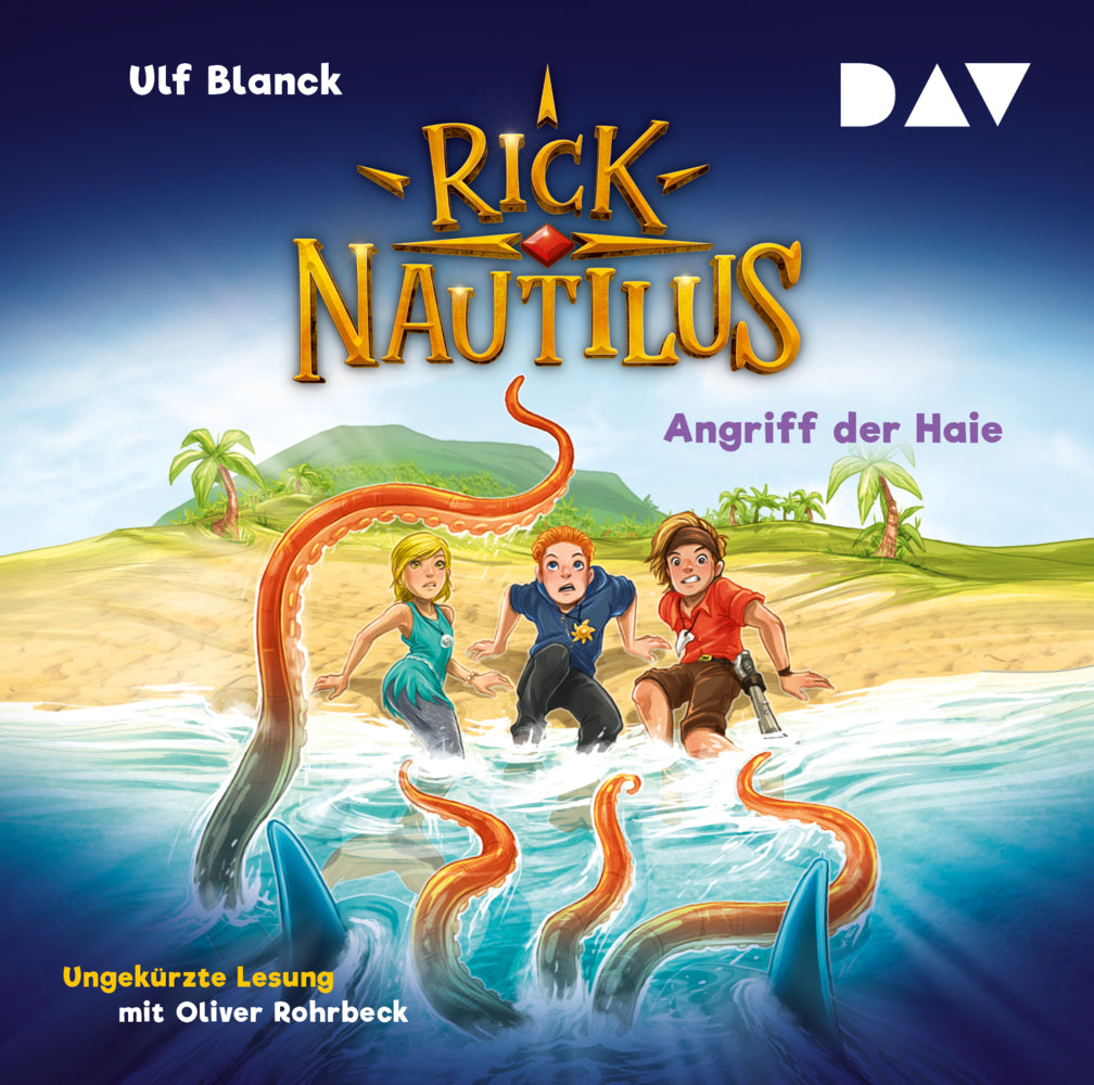 Rick Nautilus - Teil 7: Angriff der Haie, 2 Audio-CD (Ulf Blanck)