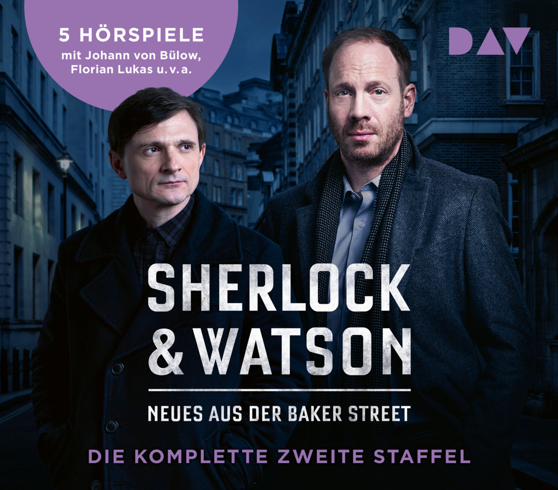 Sherlock & Watson - Neues aus der Baker Street. Die komplette zweite Staffel, 10 Audio-CD (Viviane Koppelmann)