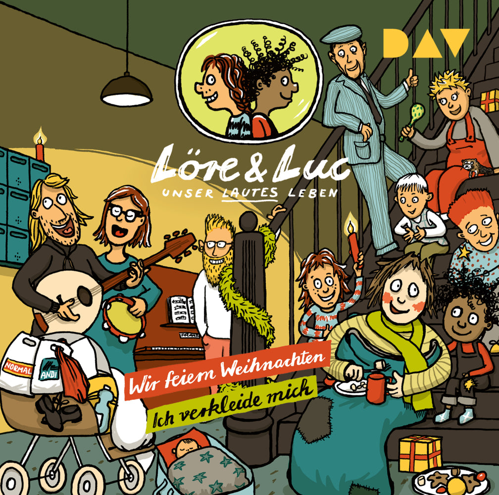 Löre & Luc - Unser lautes Leben (6). Folge 11: Wir feiern Weihnachten / Folge 12: Ich verkleide mich, 1 Audio-CD (Jenny Alten)