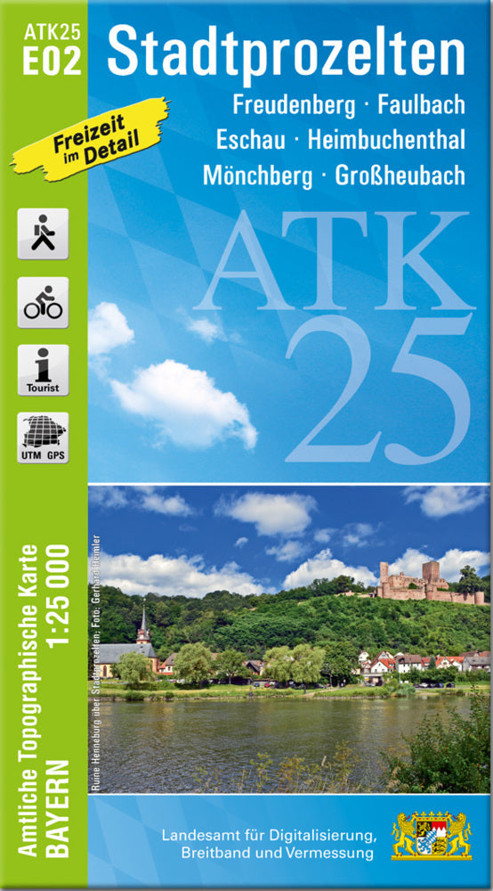 ATK25-E02 Stadtprozelten (Amtliche Topographische Karte 1:25000) (Breitband Und Vermessung, Bayern Landesamt Für Digitalisierung)