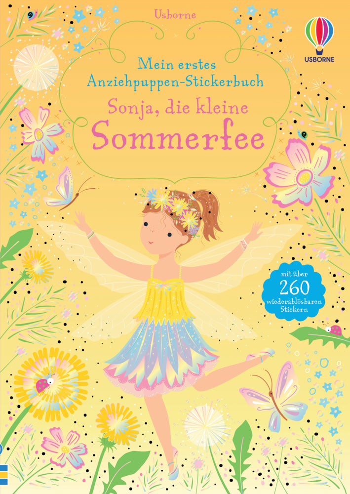 Mein erstes Anziehpuppen-Stickerbuch: Sonja, die kleine Sommerfee (Fiona Watt)