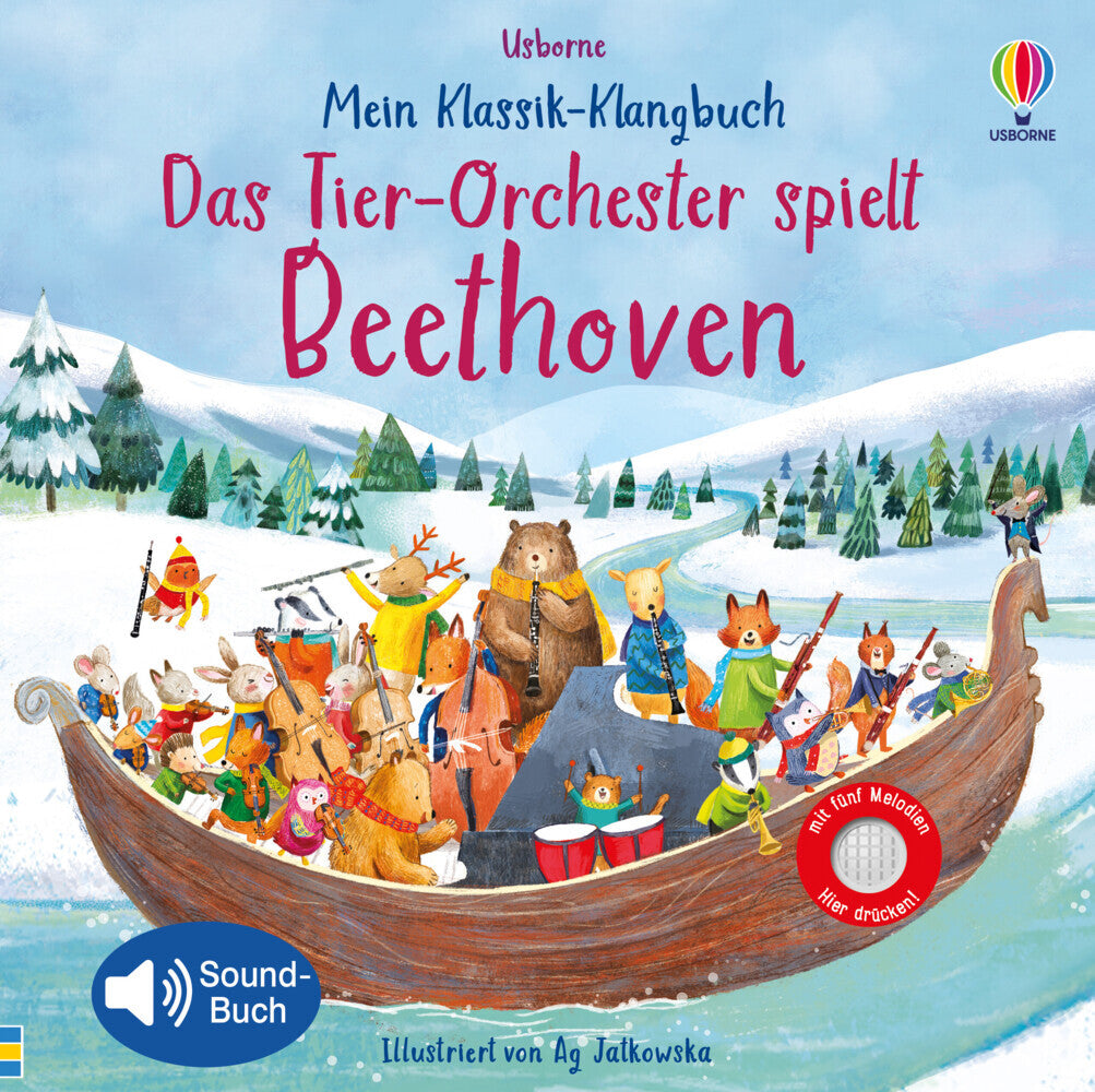 Mein Klassik-Klangbuch: Das Tier-Orchester spielt Beethoven (Sam Taplin)