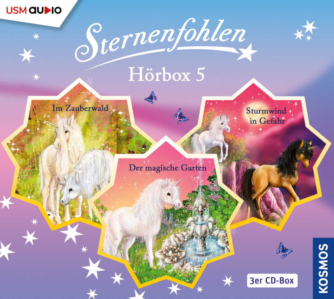 Die große Sternenfohlen Hörbox Folgen 13-15 (3 Audio CDs), 3 Audio-CD (Linda Chapman)