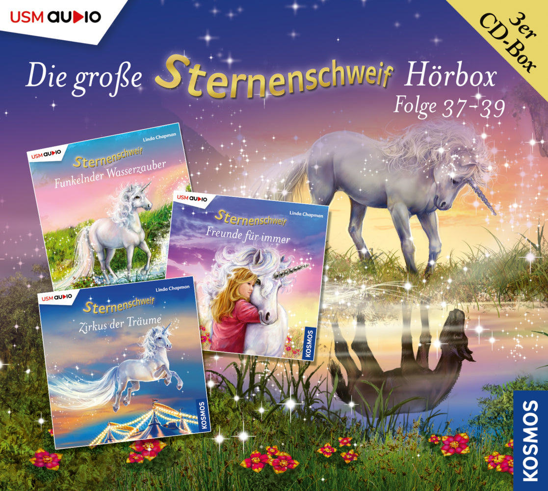 Die große Sternenschweif Hörbox Folgen 37-39 (3 Audio CDs), 3 Audio-CD (Linda Chapman)