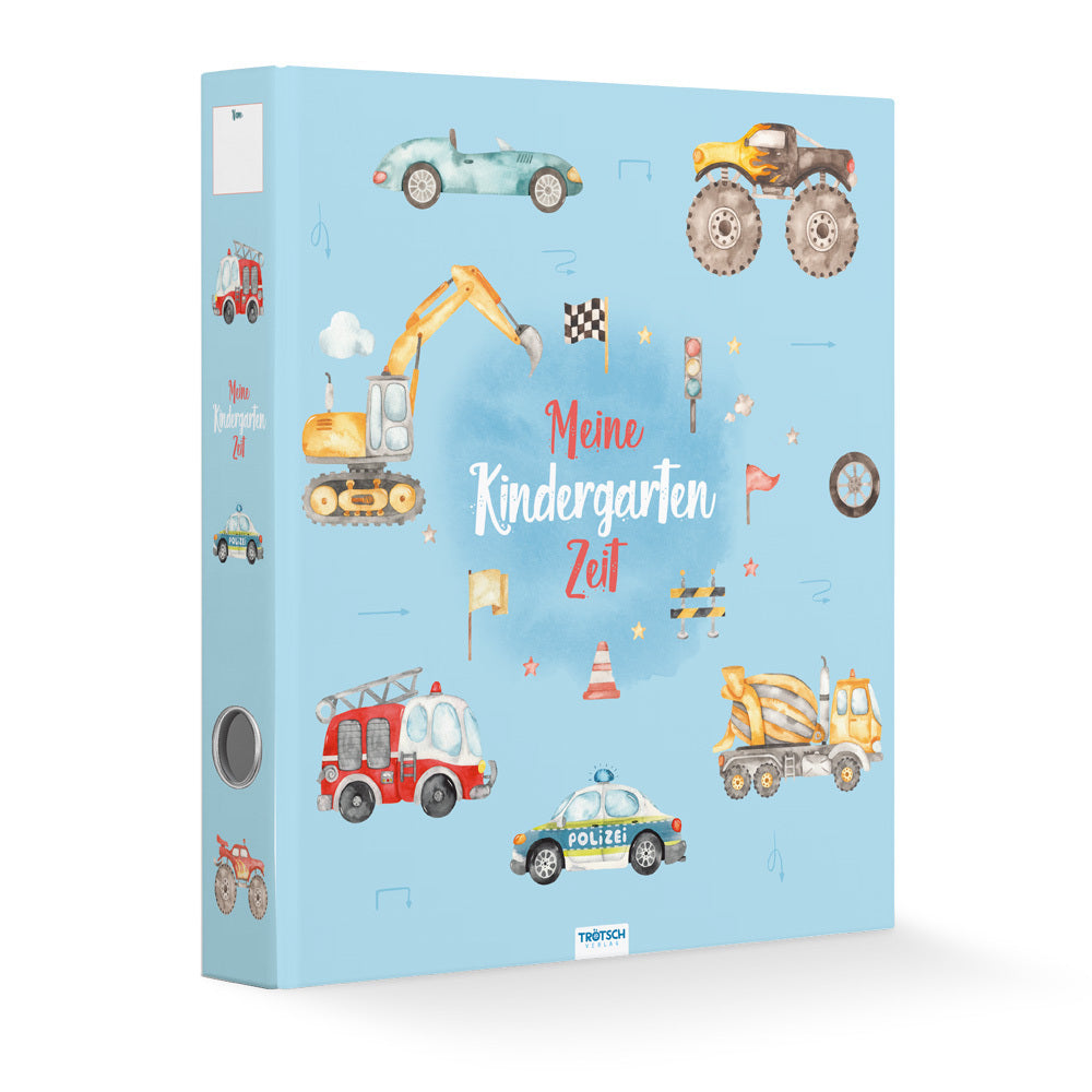 Trötsch Ordner Kindergarten Fahrzeuge Sammelordner Hefter A4 Motivordner (Trötsch Verlag Gmbh & Co.Kg)