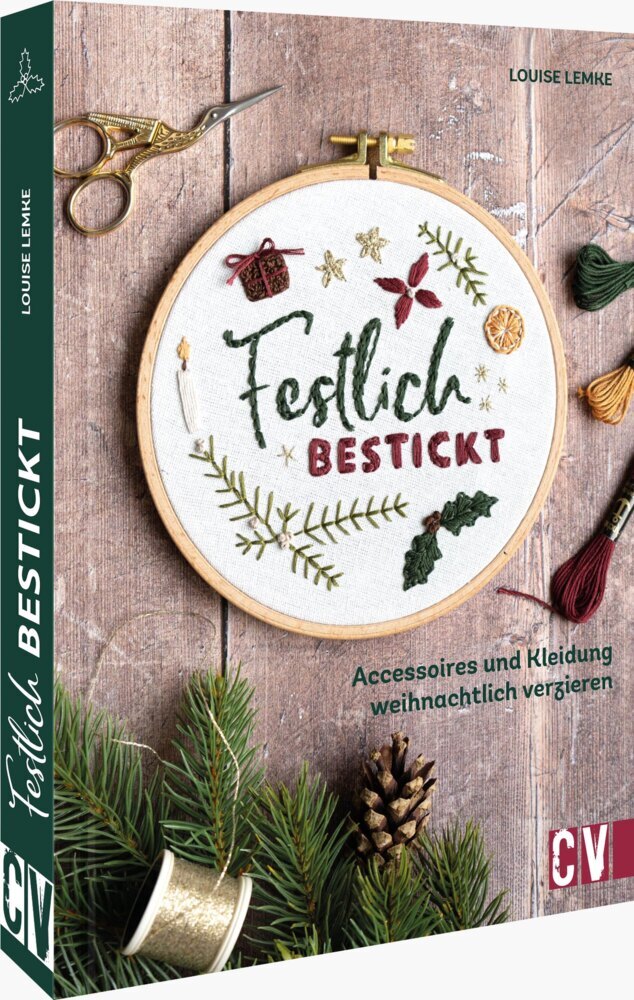 Festlich bestickt (Louise Lemke)