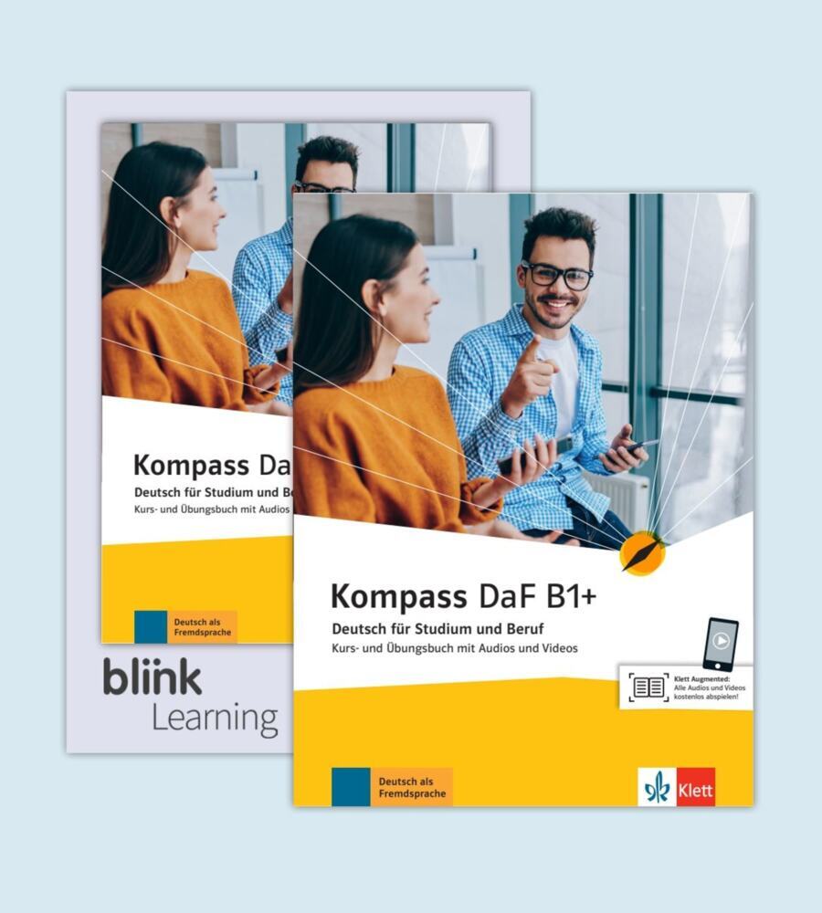 Kompass DaF B1+ - Media Bundle BlinkLearning, m. 1 Beilage (Birgit Braun)