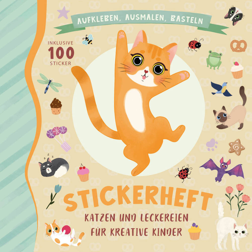Stickerheft Katze Schlecki (Wunderhaus Verlag)
