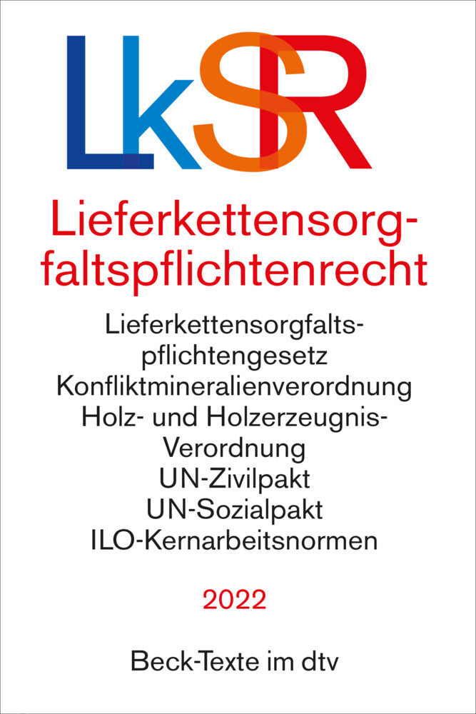 Lieferkettensorgfaltspflichtenrecht. LkSR