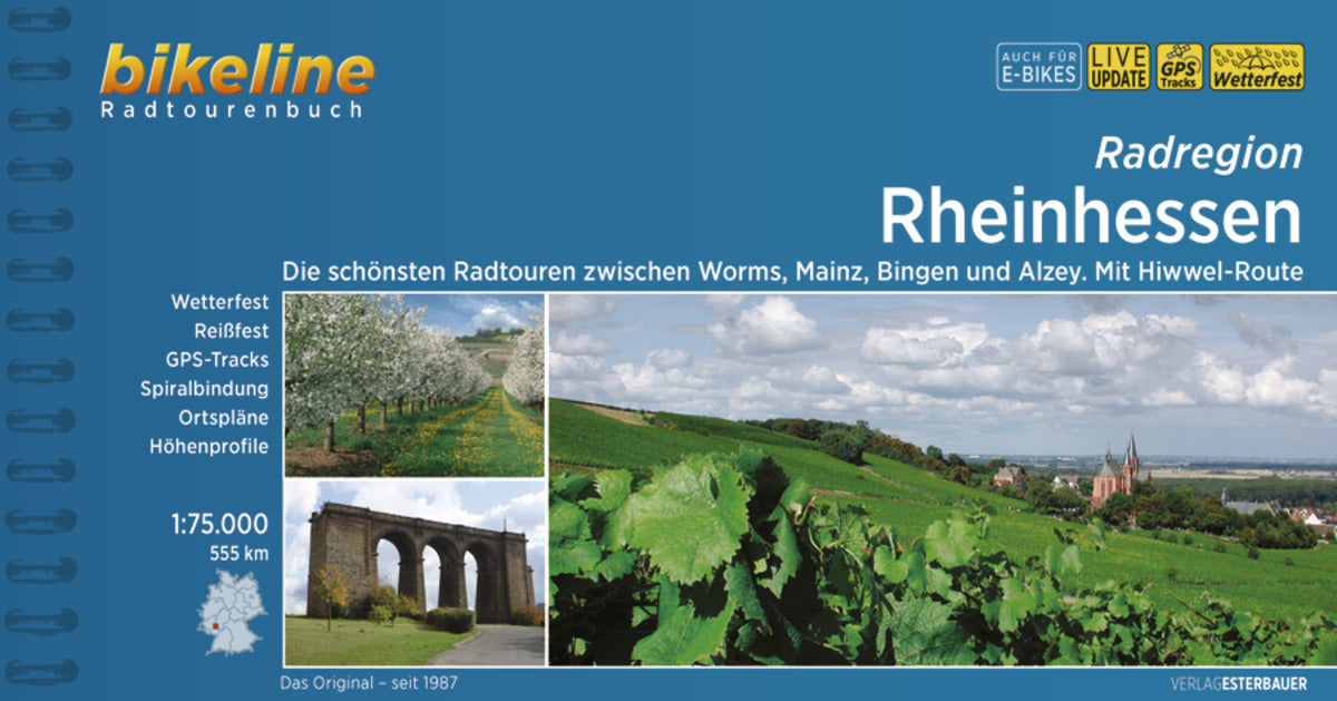 Radatlas Rheinhessen (Esterbauer Verlag)
