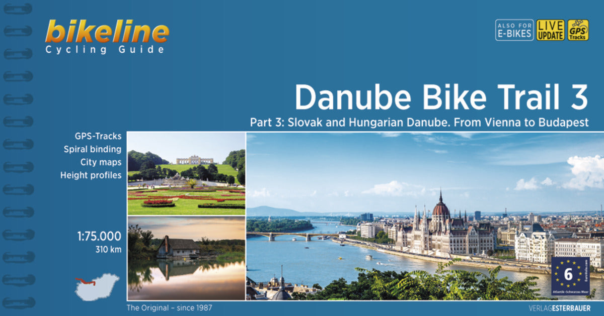 Danube Bike Trail - Part 3: Slovakian and Hungarian Danube (Esterbauer Verlag)