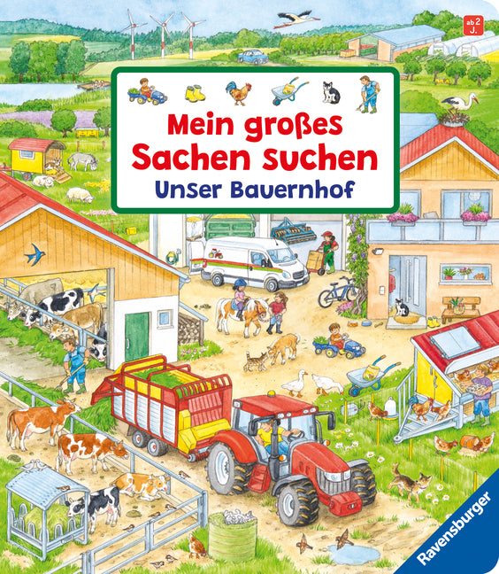 Mein großes Sachen suchen: Unser Bauernhof (Susanne Gernhäuser)
