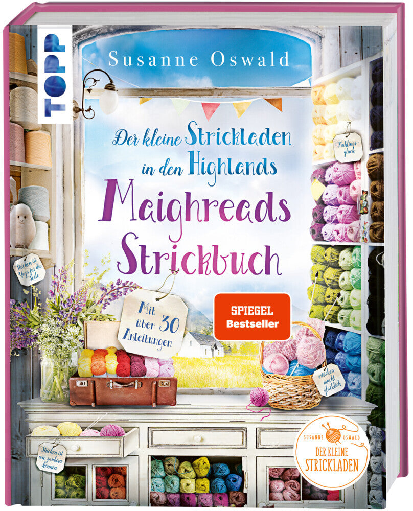 Der kleine Strickladen in den Highlands. Maighreads Strickbuch. (Susanne Oswald)