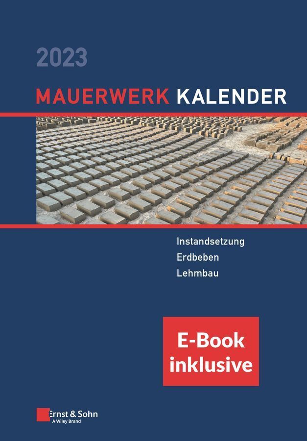 Mauerwerk-Kalender 2023 (Detleff Schermer)