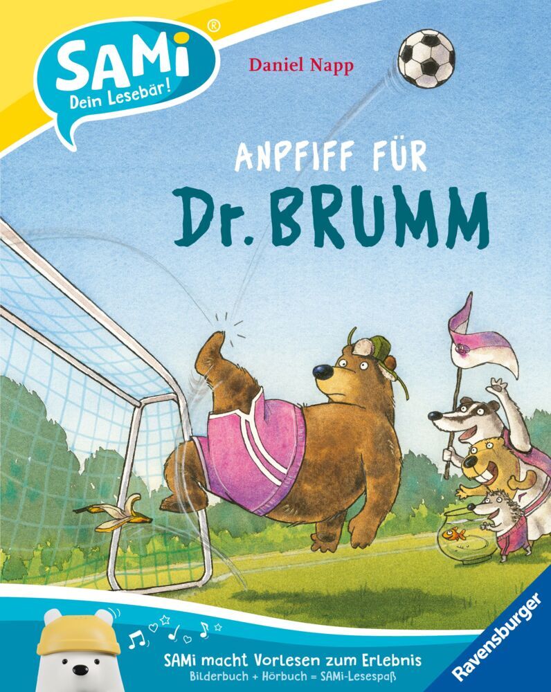 SAMi - dein Lesebär - Anpfiff für Dr. Brumm (Daniel Napp)