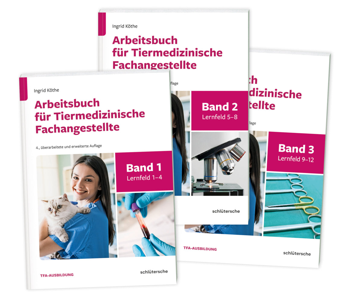 Arbeitsbücher für Tiermedizinische Fachangestellte SET (Ingrid Köthe)