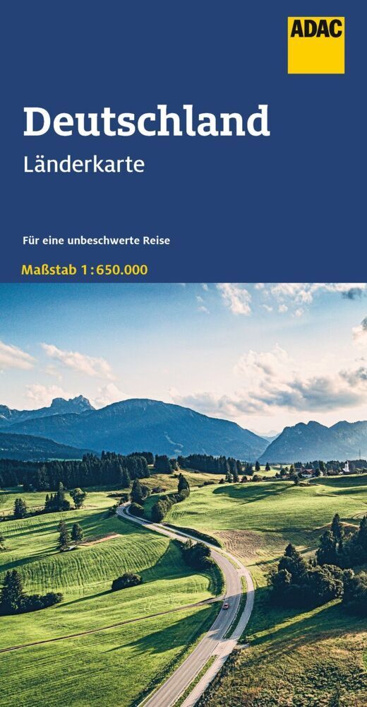 ADAC Länderkarte Deutschland 1:650.000