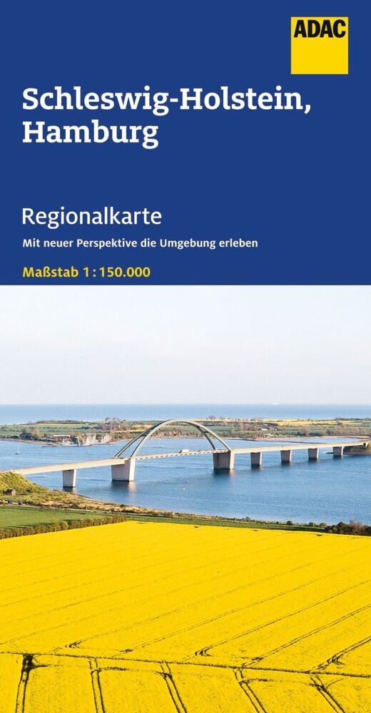 ADAC Regionalkarte 01 Schleswig-Holstein, Hamburg 1:150.000