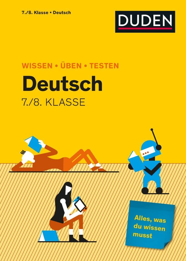 Wissen - Üben - Testen: Deutsch 7./8. Klasse (Lisa Winkel)