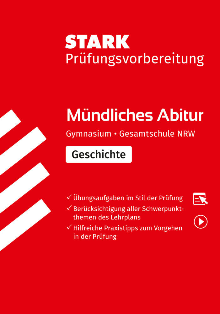 STARK Geschichte - Mündliche Abiturprüfung NRW - Prüfungsvorbereitung, m. 1 Buch, m. 1 Beilage (Alisa Bollmann)