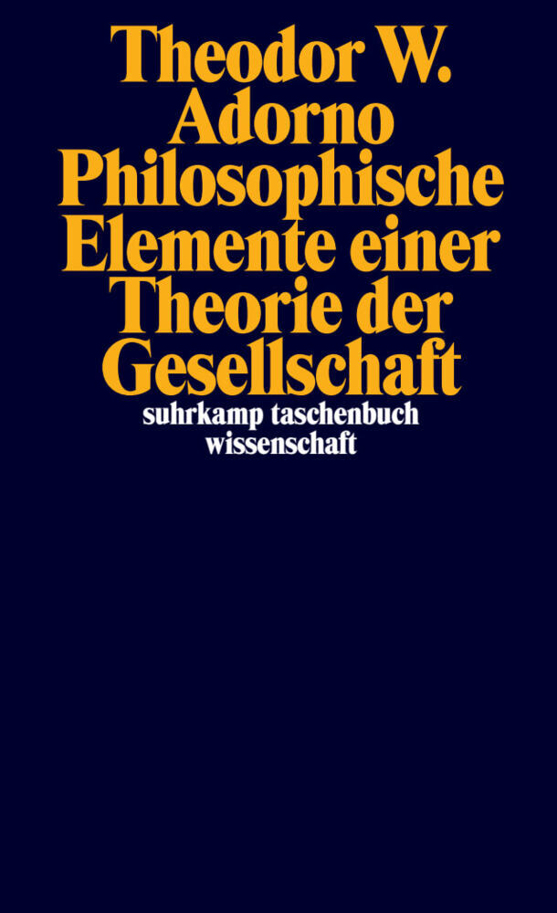 Nachgelassene Schriften. Abteilung IV: Vorlesungen (Theodor W. Adorno)