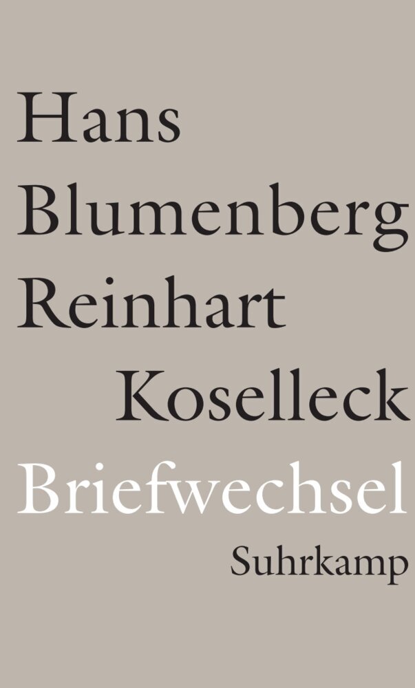 Briefwechsel 1965-1994 (Hans Blumenberg)
