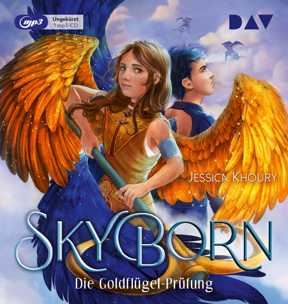 Skyborn - Teil 1: Die Goldflügel-Prüfung, 1 Audio-CD, 1 MP3 (Jessica Khoury)