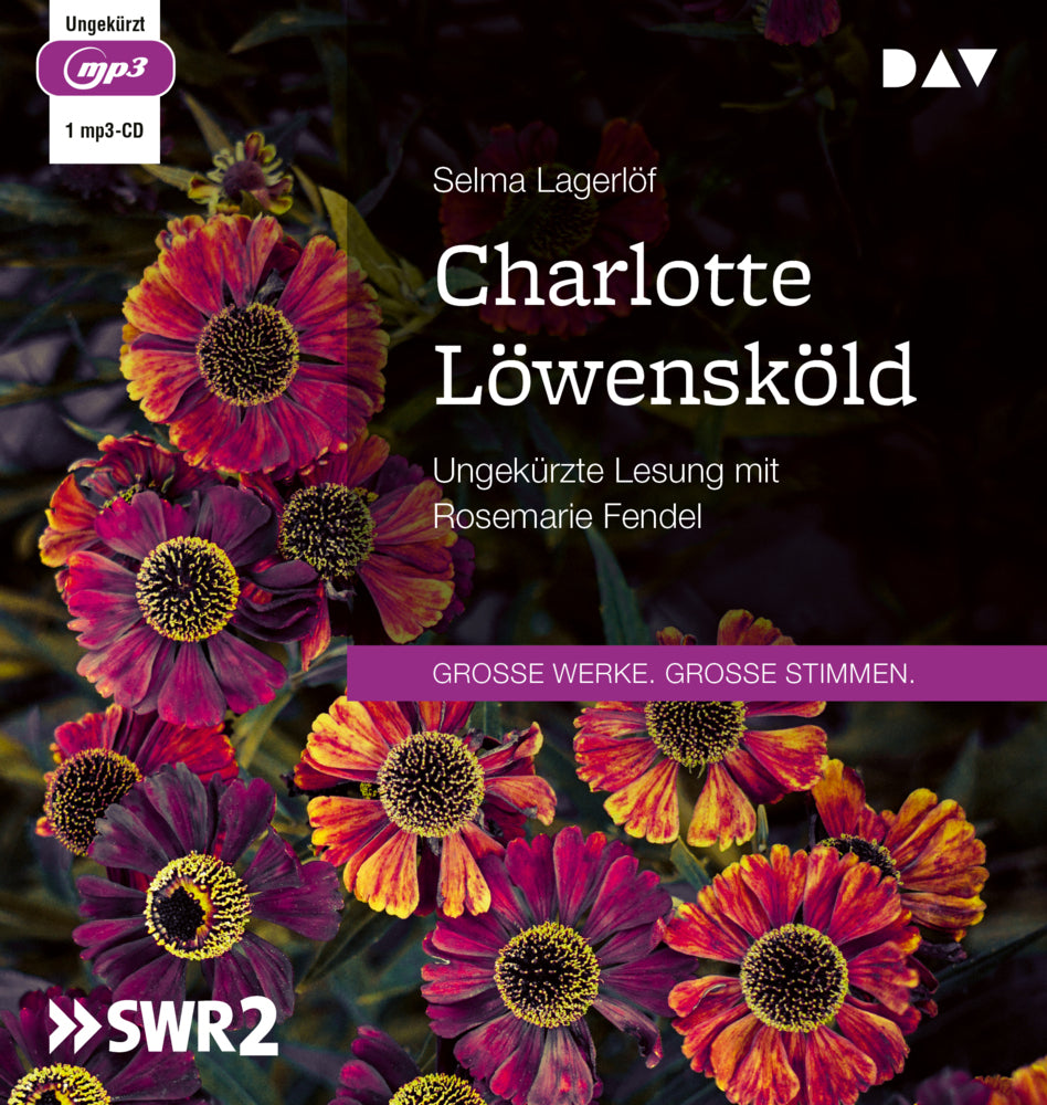 Charlotte Löwensköld, 1 Audio-CD, 1 MP3 (Selma Lagerlöf)