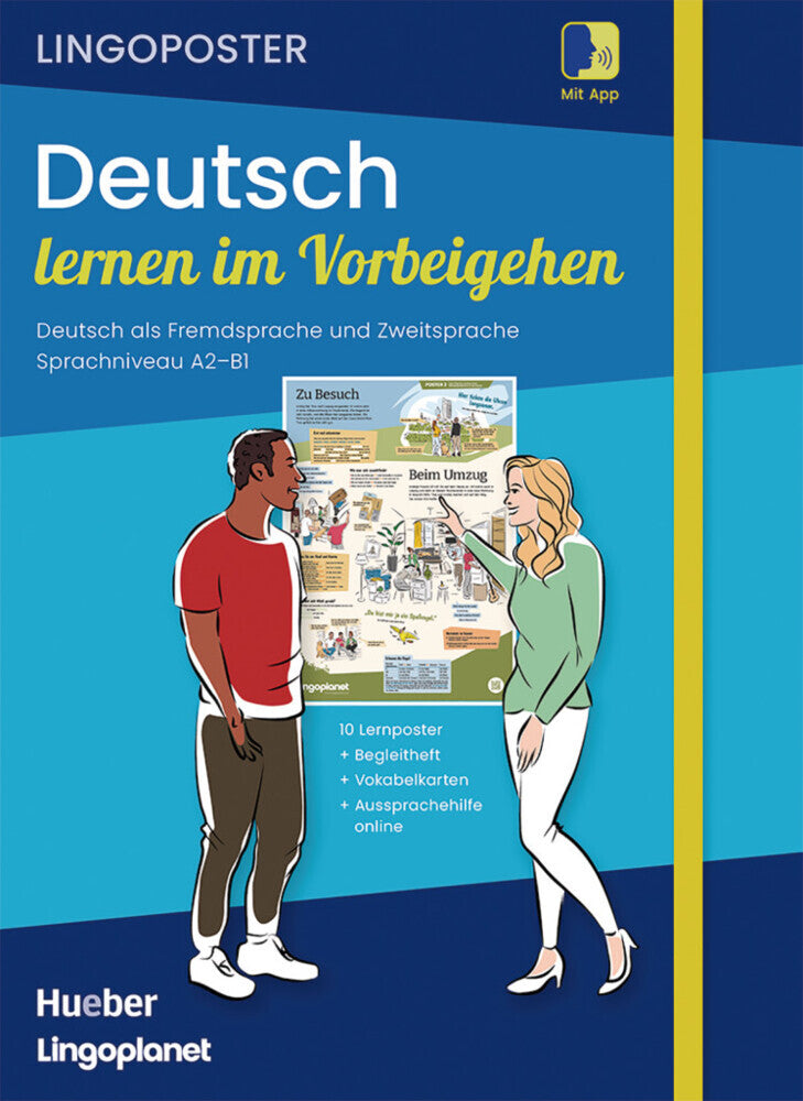 Lingoposter: Deutsch lernen im Vorbeigehen (Peter Delius)