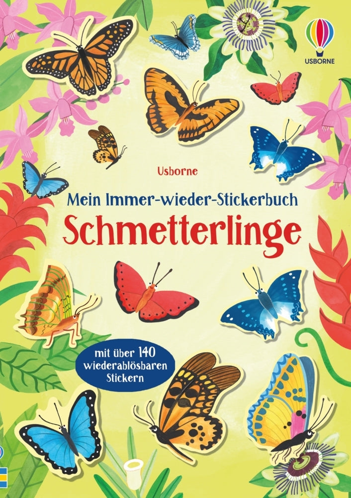 Mein Immer-wieder-Stickerbuch: Schmetterlinge (Jane Bingham)