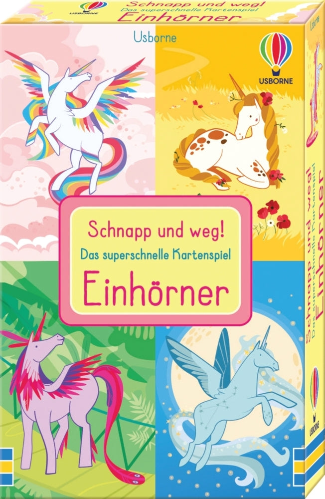 Schnapp und weg! Das superschnelle Kartenspiel: Einhörner (Fiona Watt)