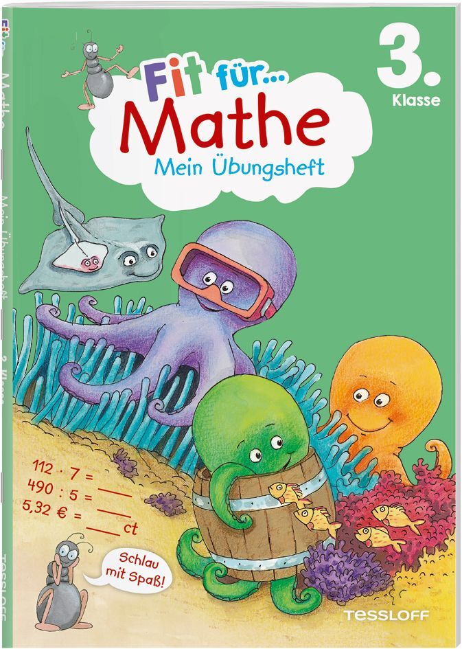Fit für Mathe 3. Klasse. Mein Übungsheft (Andrea Tonte)