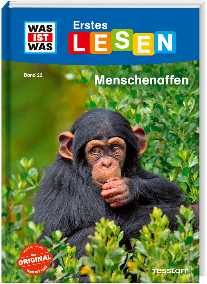 WAS IST WAS Erstes Lesen Band 22. Menschenaffen (Christina Braun)