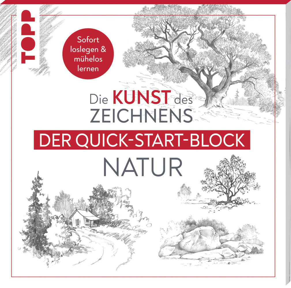 Die Kunst des Zeichnens Natur. Der Quick-Start-Block (Frechverlag)