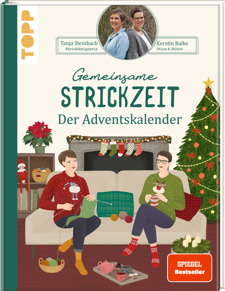 Gemeinsame Strickzeit. Der Adventskalender. (Tanja Steinbach)