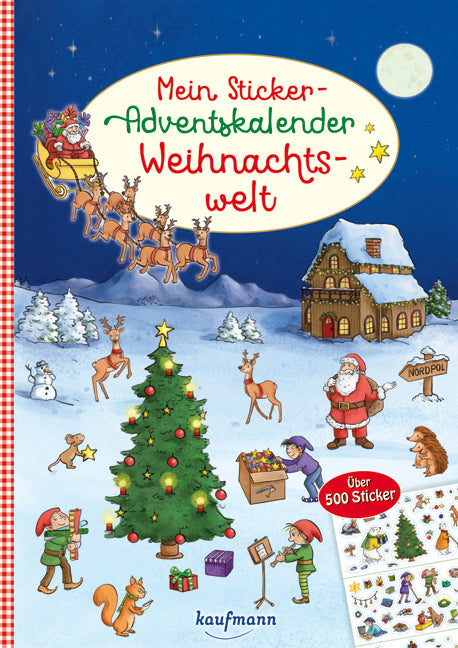 Mein Sticker-Adventskalender (Laura Lamping)