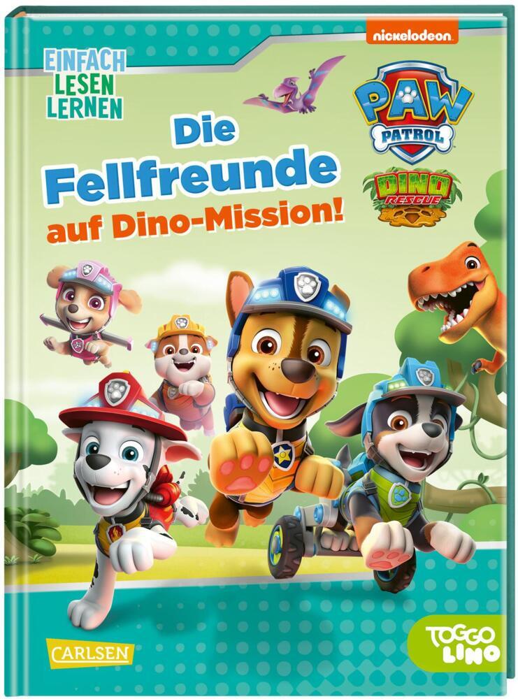 PAW Patrol Erstlesebuch: Die Fellfreunde auf Dino-Mission! (Nora De Lon)