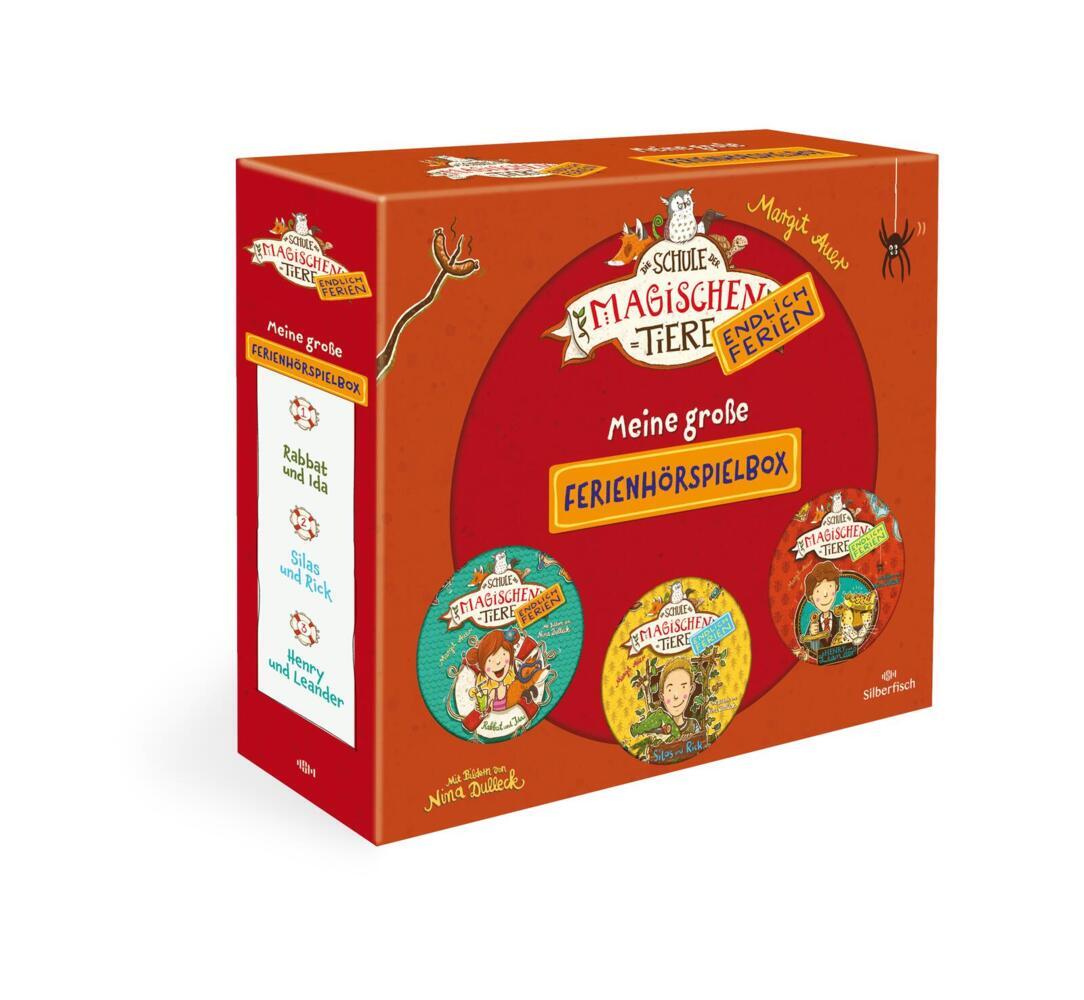 Meine große Ferienhörspielbox, Audio-CD (Margit Auer)