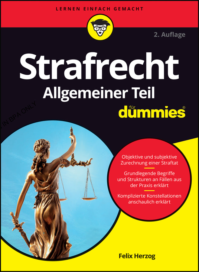 Strafrecht Allgemeiner Teil für Dummies (Felix Herzog)