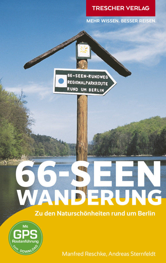 TRESCHER Reiseführer 66-Seen-Wanderung (Manfred Reschke)