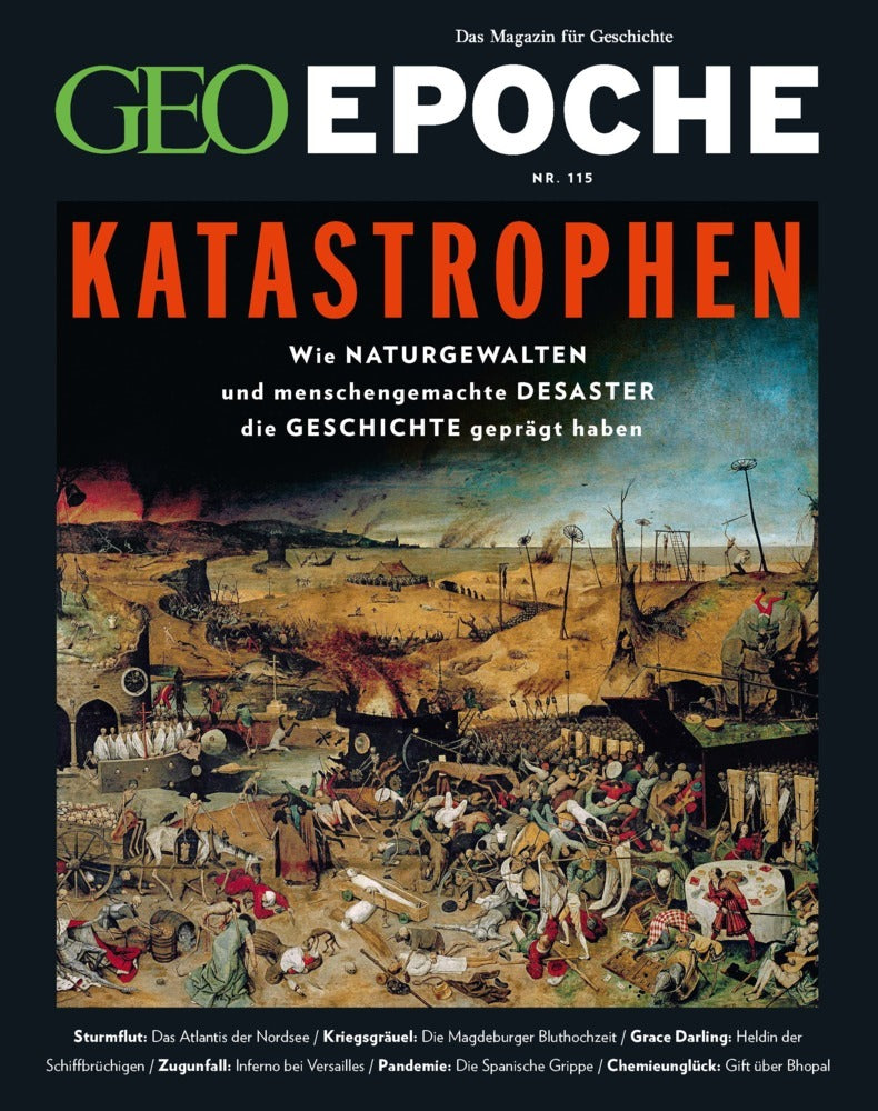 GEO Epoche (mit DVD) / GEO Epoche mit DVD 115/2022 - Katastrophen (Jens Schröder)