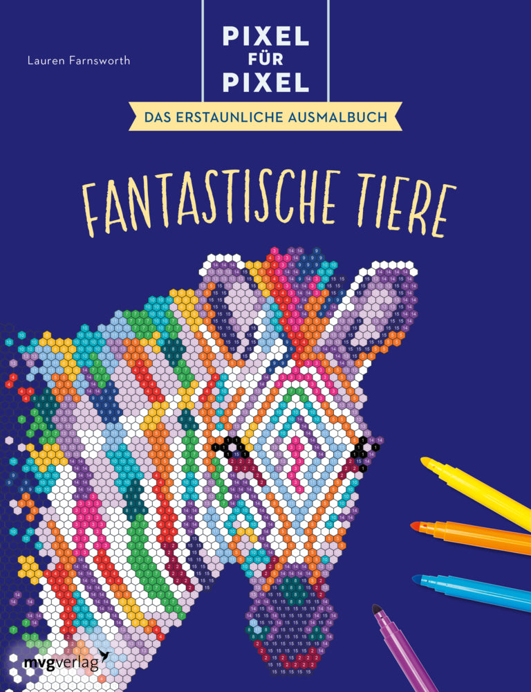 Pixel für Pixel - Das erstaunliche Ausmalbuch (Lauren Farnsworth)