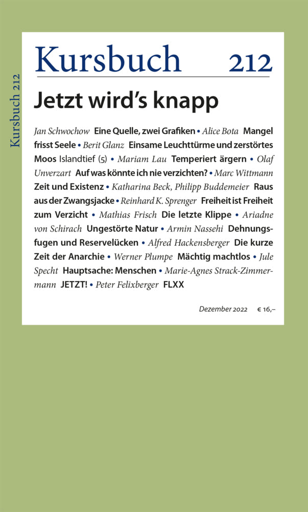 Kursbuch 212 (Armin Nassehi)