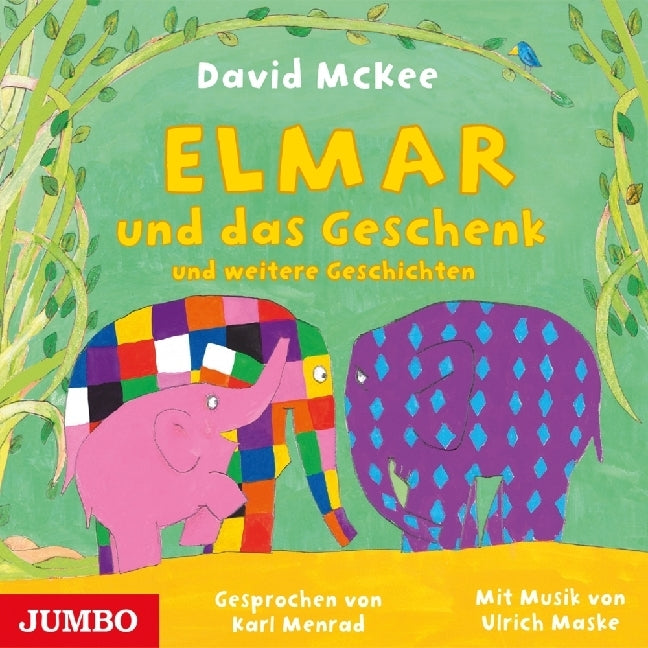 Elmar und das Geschenk und weitere Geschichten, Audio-CD (David Mckee)